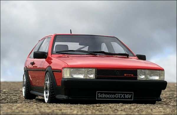 1:18 VW Scirocco MK II / 2 GTX 16V "RED EDITION"